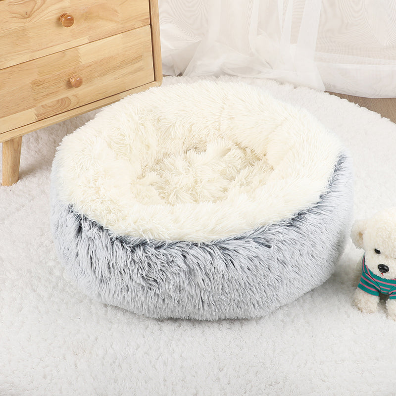 cozy plush pet bed, view 4 - MRSLM