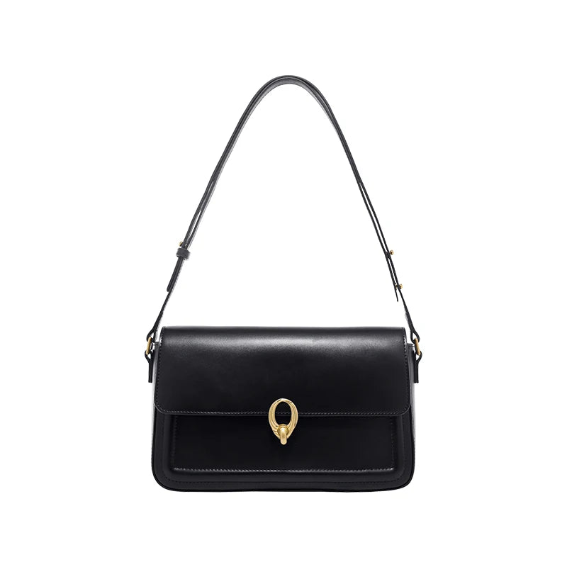 Women's square crossbody and shoulder bag, view 4 - MRSLM