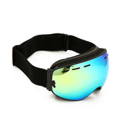 large spherical mirrored ski goggles, view 2 - MRSLM