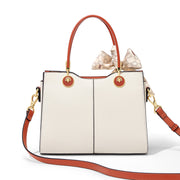 Retro bow tie top-handle crossbody bag, view 5 - MRSLM