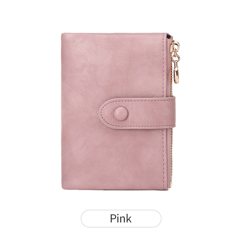 minimalist large capacity zipper wallet, view 7 - MRSLM