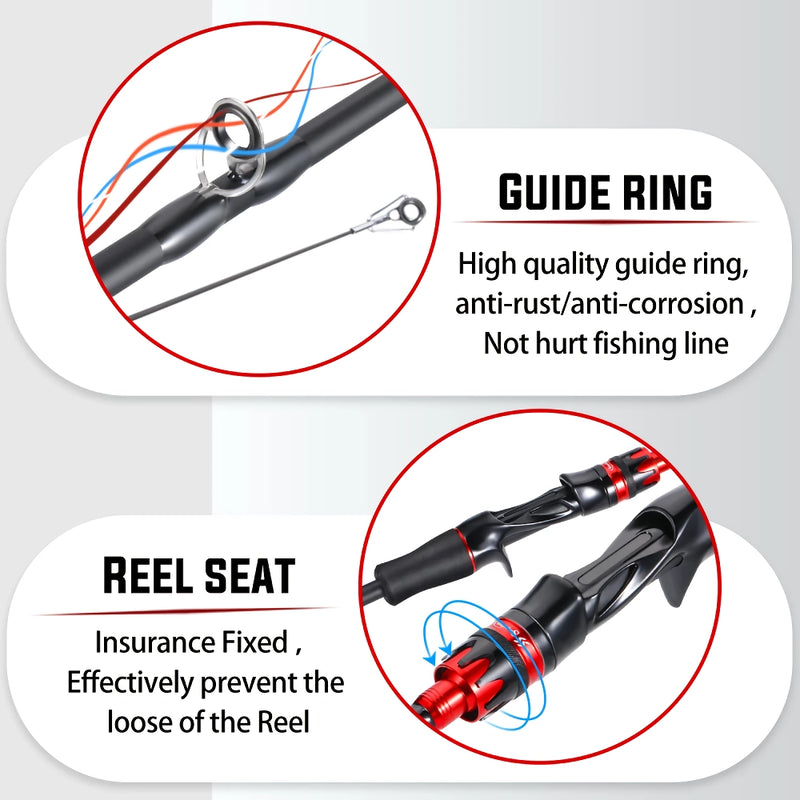 ultralight carbon fiber fishing rod, view 5 - MRSLM