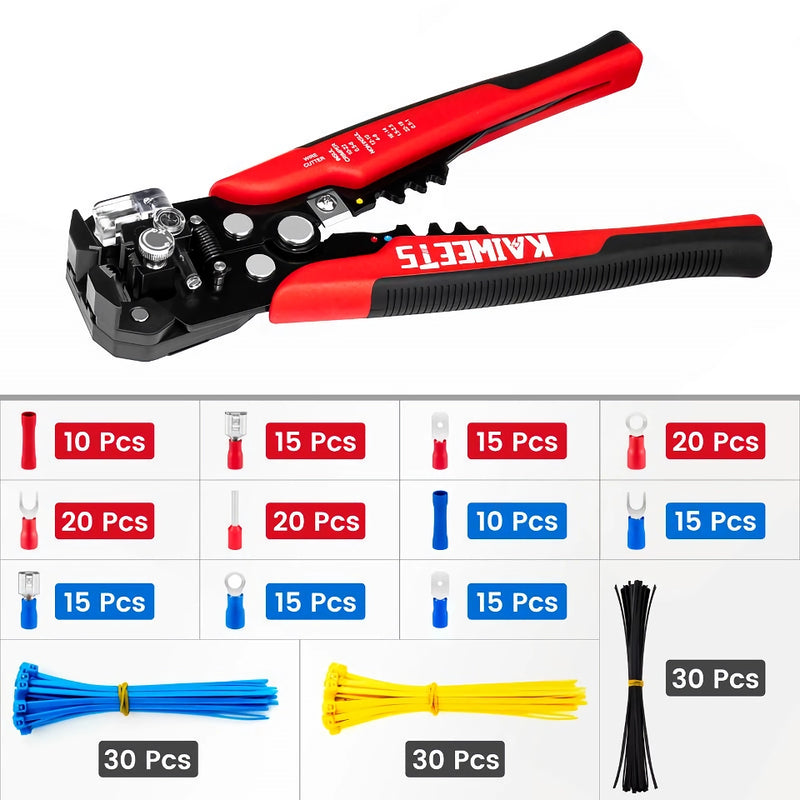 wire stripping crimping tool, view 7 - MRSLM