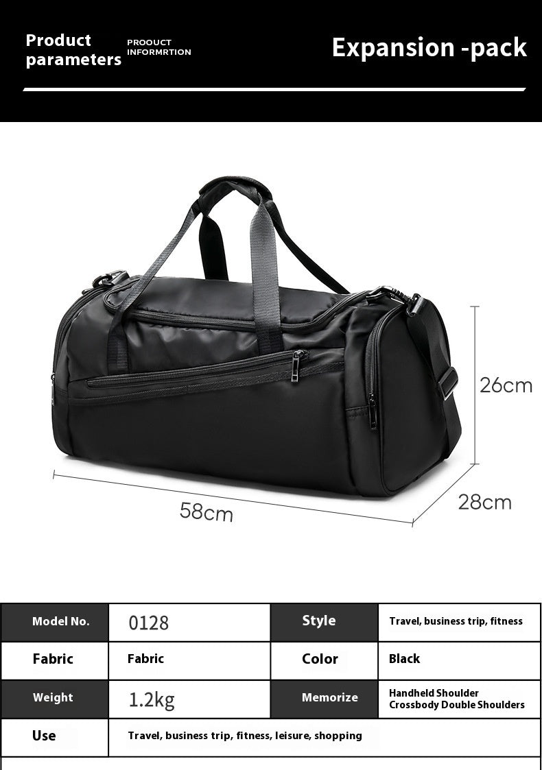 large travel gym bag, view 6 - MRSLM