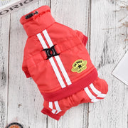 cute winter cats tracksuit for dogs, view 3 - MRSLM