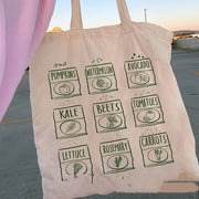 floral tote bag for women, view 15 - MRSLM