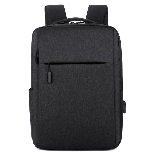 business laptop backpack with usb port, view 2 - MRSLM
