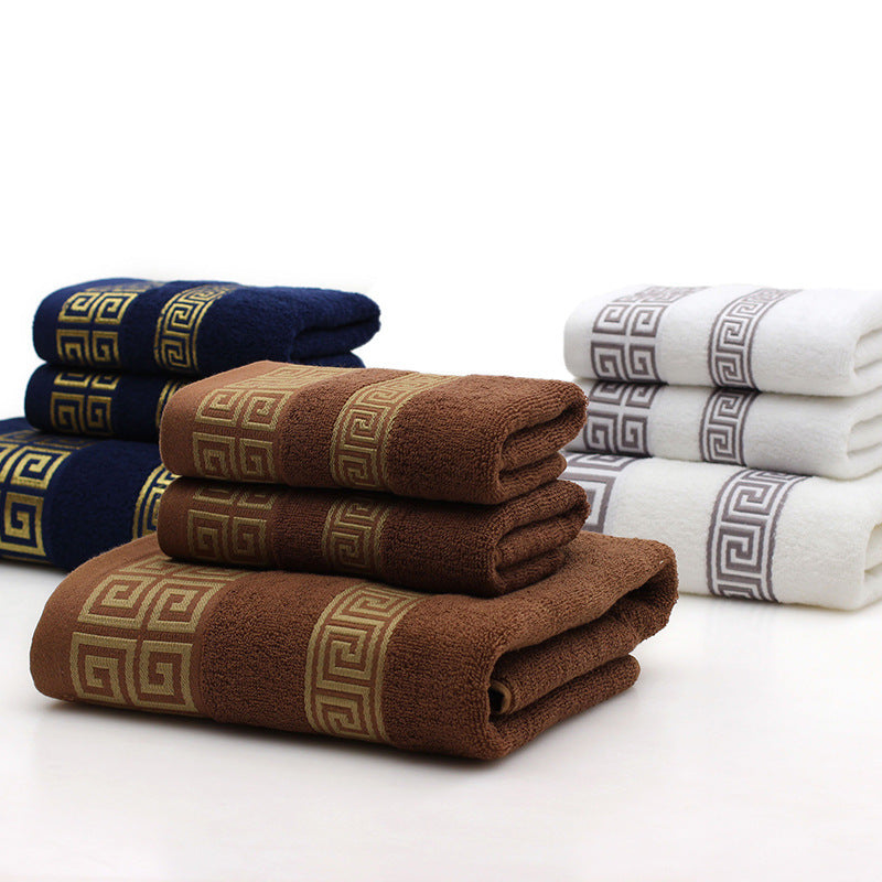 Cotton towel gift box set, view 5 - MRSLM