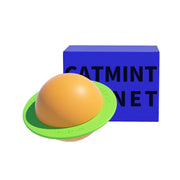 rotating cat grass ball toy, view 3 - MRSLM