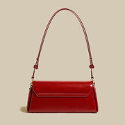 vintage leather shoulder bag, view 6 - MRSLM