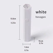 mini UV LED nail dryer, view 9 - MRSLM