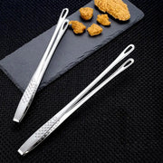 Long handle stainless steel food tongs, view 6 - MRSLM
