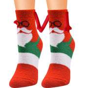 christmas magnetic couple socks, view 13 - MRSLM