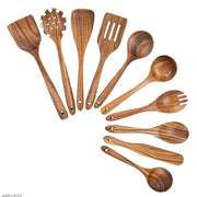 wooden spatula set, view 5 - MRSLM