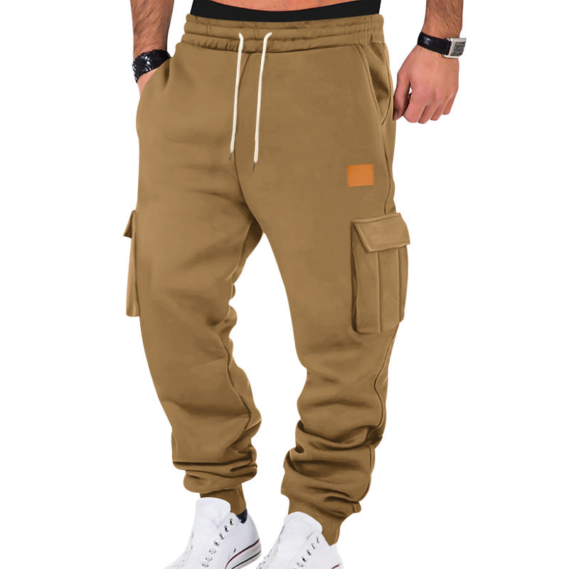men's multi-pocket cargo sweatpants, view 11 - MRSLM