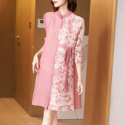 pleated stand collar loose cardigan shirt - MRSLM