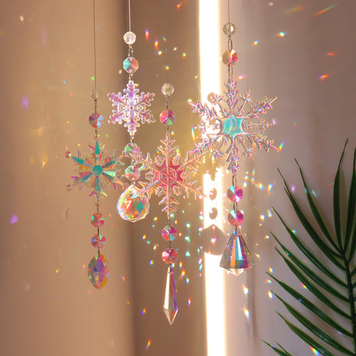 Snowflake crystal sun catcher - MRSLM