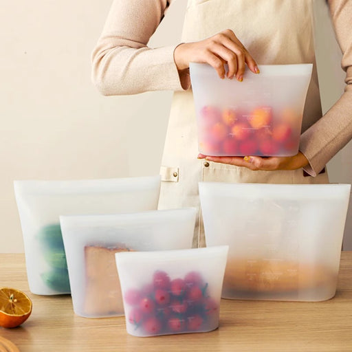 silicone food storage bag - MRSLM