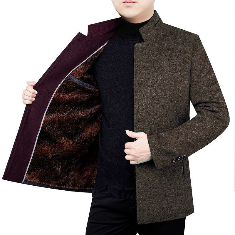 middle-aged men's woolen coat, view 12 - MRSLM