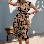 geometric pleated summer dress - MRSLM