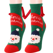 christmas magnetic couple socks, view 24 - MRSLM
