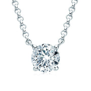 moissanite pendant necklace, view 8 - MRSLM
