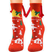 christmas magnetic couple socks, view 20 - MRSLM