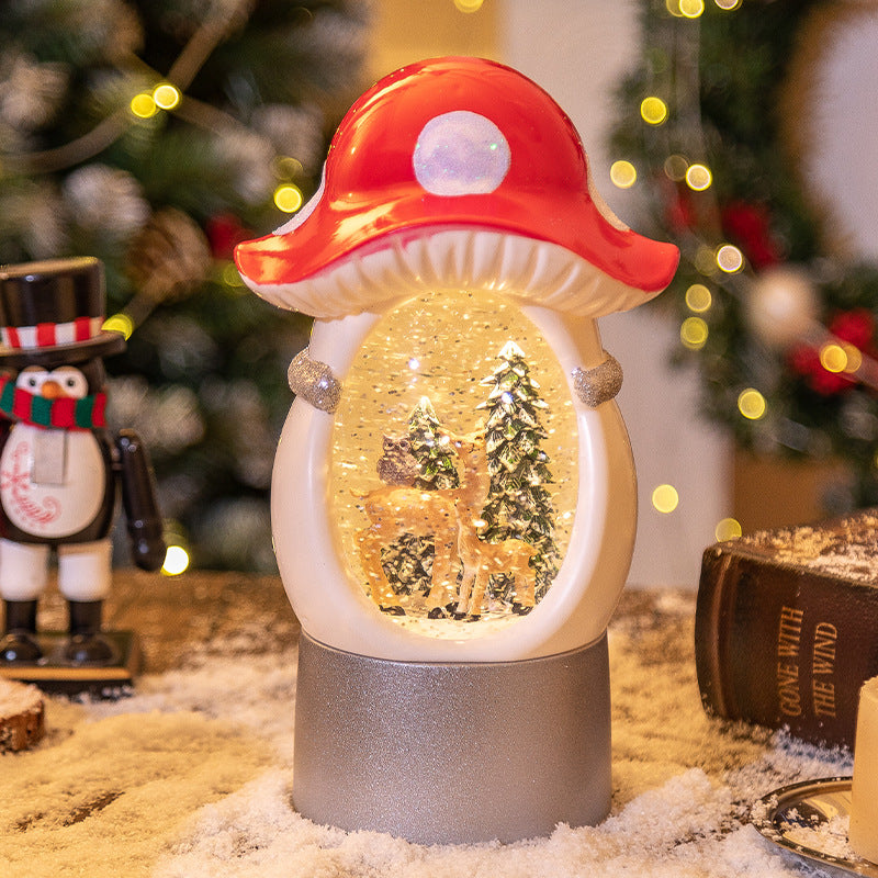 christmas music box crystal ball decoration, view 8 - MRSLM