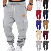 men's multi-pocket cargo sweatpants - MRSLM
