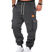 men's multi-pocket cargo sweatpants, view 10 - MRSLM