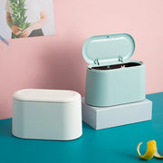 compact desktop trash bin, view 5 - MRSLM
