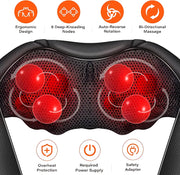 neck and shoulder massager with heat, view 5 - MRSLM