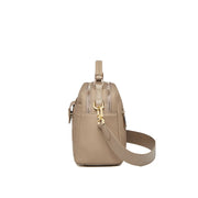 crocodile pattern leather shoulder bag, view 7 - MRSLM
