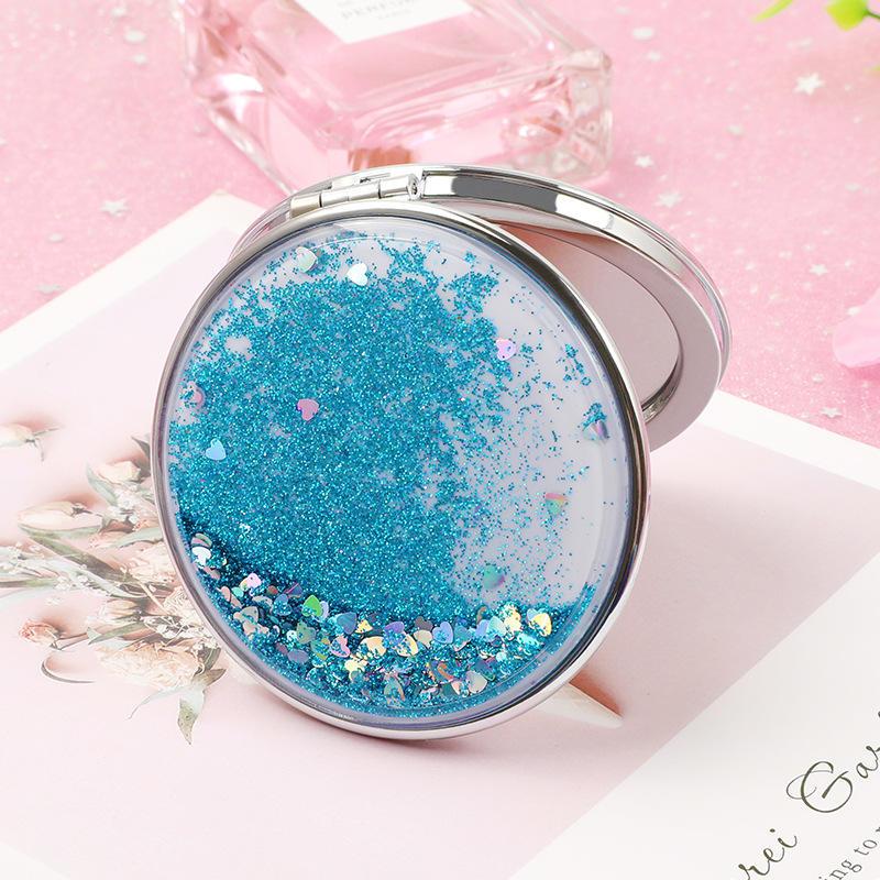 flowing sands pocket makeup mirror, view 9 - MRSLM