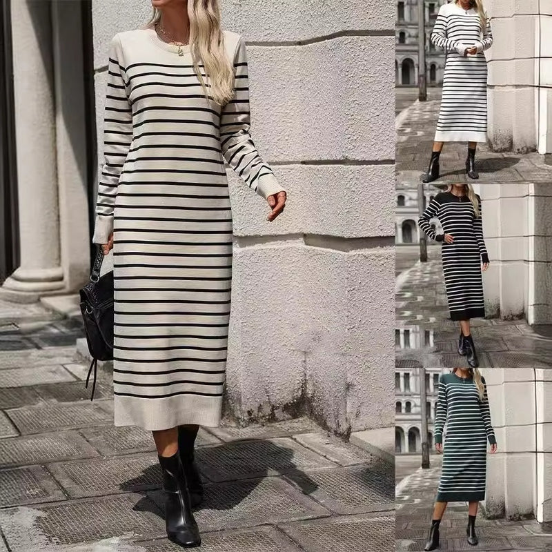 striped knit dress - MRSLM