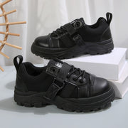 Hook design lace-up sneakers, view 7 - MRSLM
