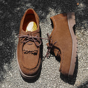 men's vintage suede loafers, view 9 - MRSLM