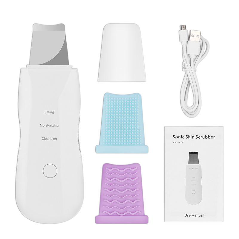 Ultrasonic skin scrubber, view 7 - MRSLM