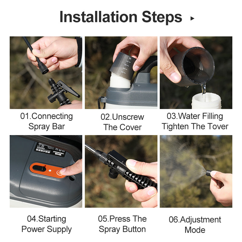 Automatic garden sprayer, view 9 - MRSLM