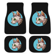 Sphynx cat print car floor mat set, view 2 - MRSLM