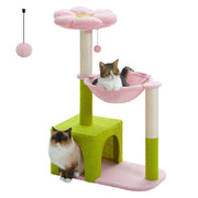 flower cat tree, view 3 - MRSLM