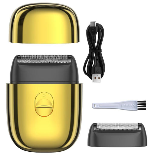 mini USB rechargeable electric shaver, view 3 - MRSLM