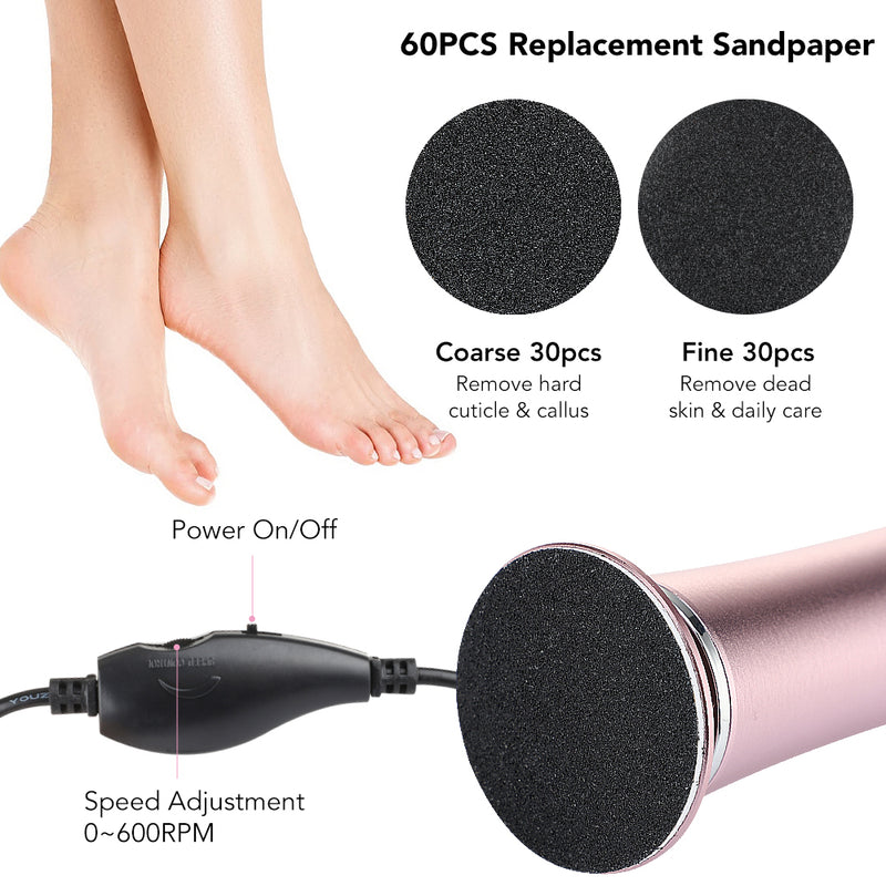 electric foot file, view 3 - MRSLM