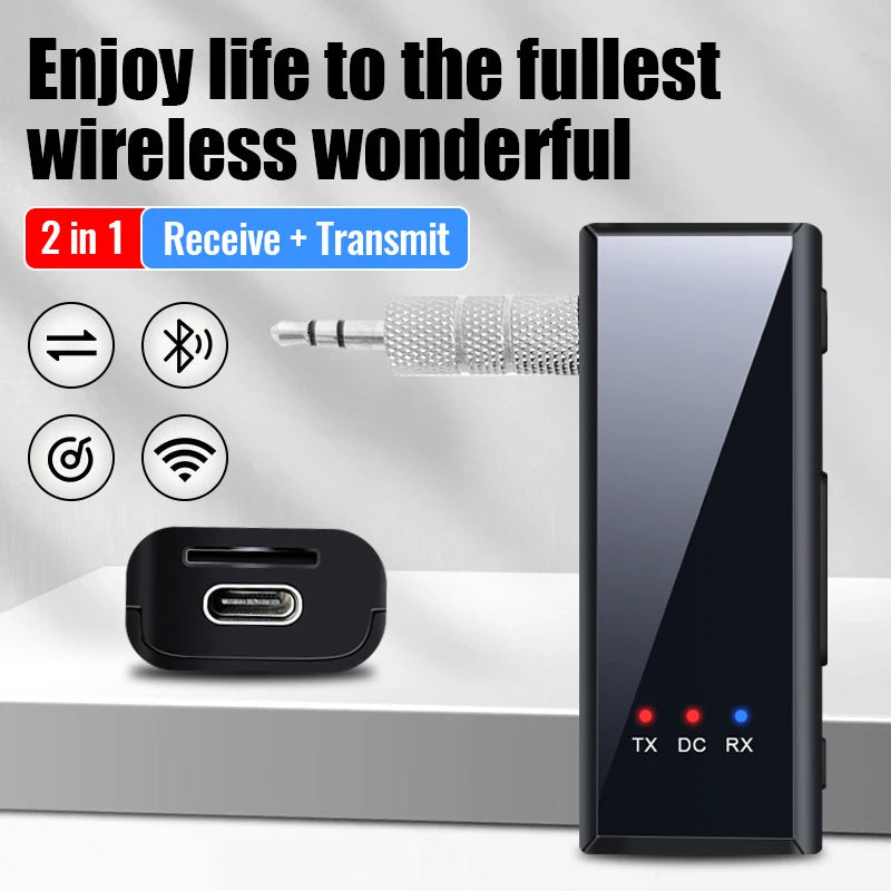2-in-1 Bluetooth 5.4 adapter, view 5 - MRSLM