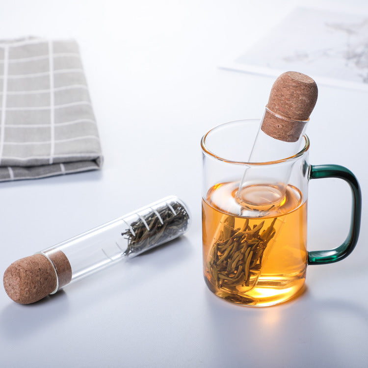 Elegant glass tea infuser, view 4 - MRSLM