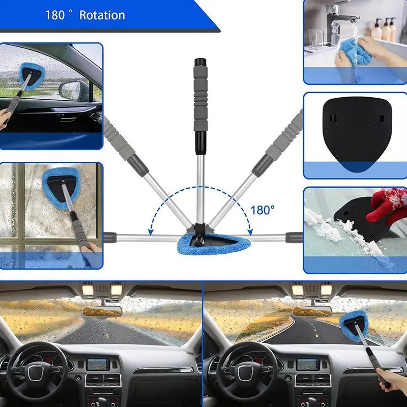 telescopic car windshield cleaner, view 7 - MRSLM