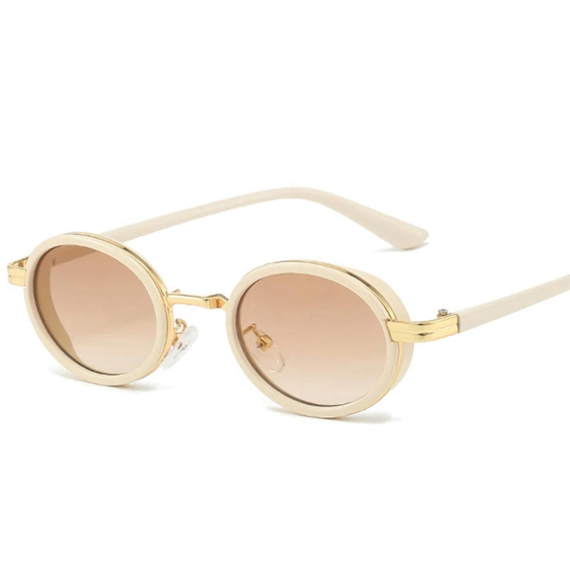 gradient oval sunglasses, view 13 - MRSLM