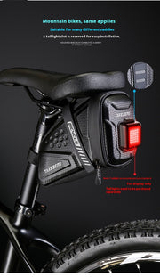 bicycle saddle bag, view 8 - MRSLM