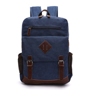 men's canvas laptop backpack, view 4 - MRSLM