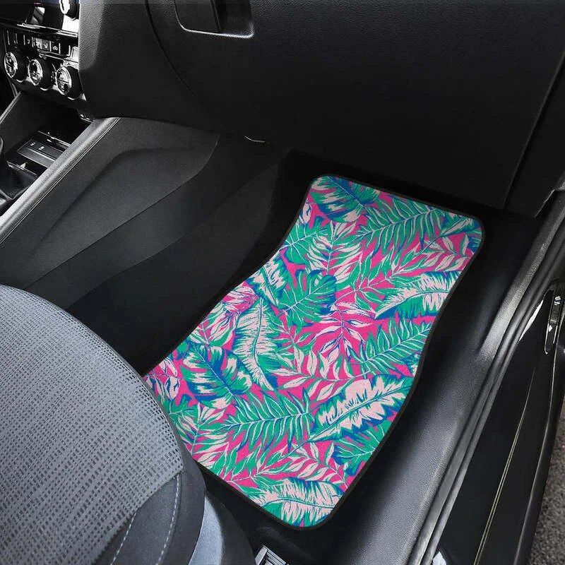 tropical blossom car floor mats, view 5 - MRSLM